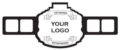 Custom Name and Logo Wrestling Championship Belt - Customize Wrestling Belts