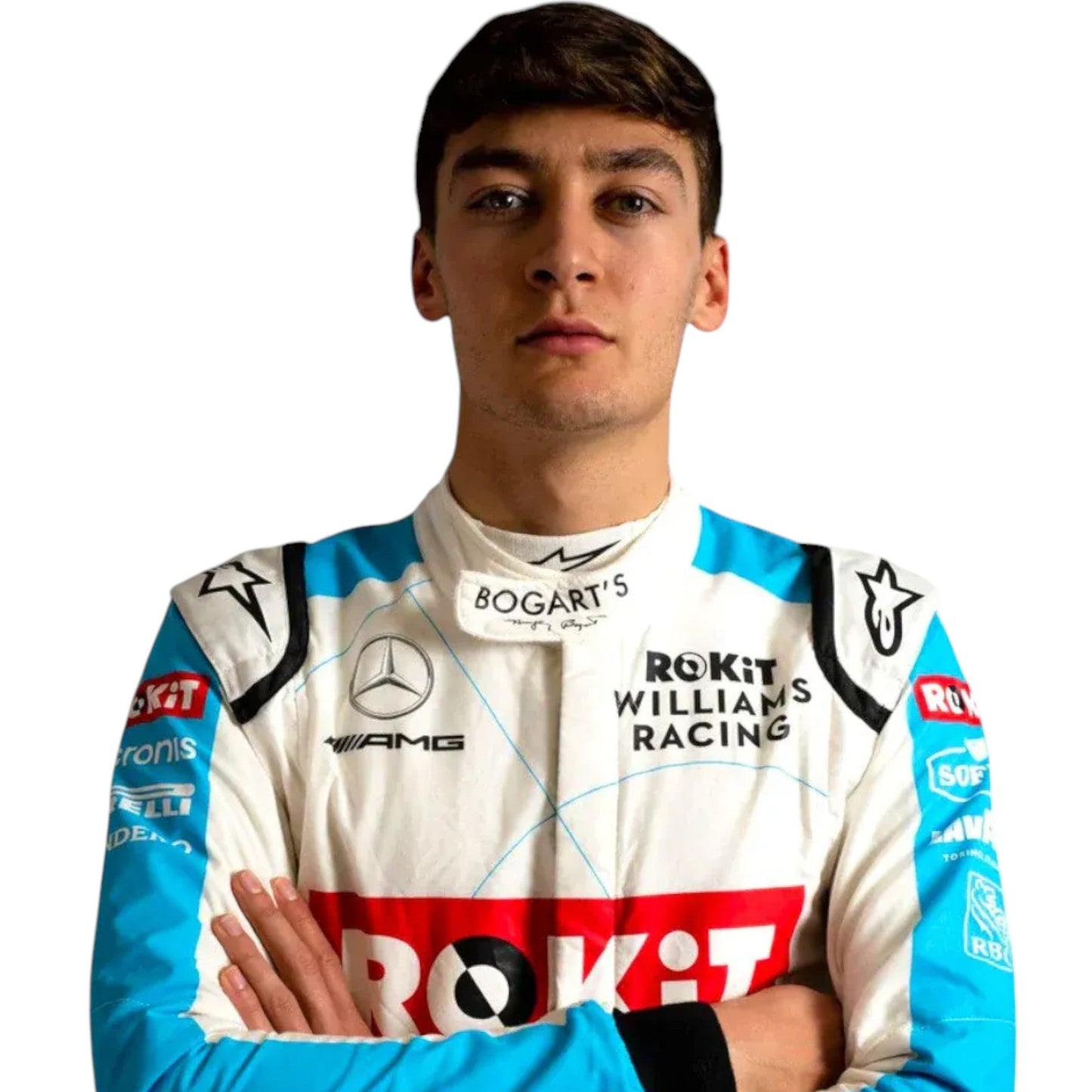 2019 George Russell Rocket  Williams Racing F1 Race Suit Rustle Racewears