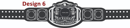 Custom Name and Logo Wrestling Championship Belt - Customize Wrestling Belts