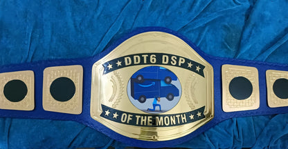 Custom Name and Shipping Truck Logo Wrestling Championship Belt poshleathers-14b7