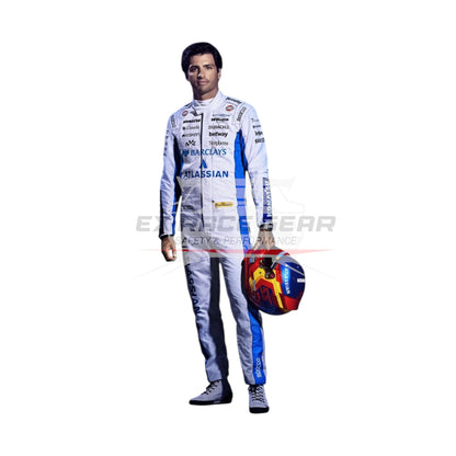 2026 Williams Carlos Sainz replica F1 race suit - Premium Quality Ex Race Gear