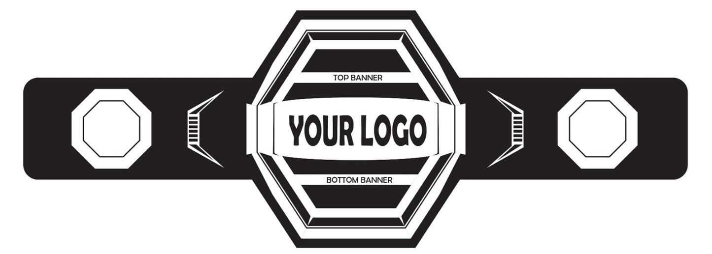 Custom Name and Logo Wrestling Championship Belt - Customize Wrestling Belts
