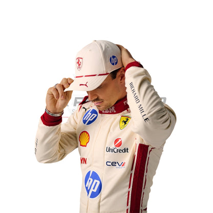 2026 Charles Leclerc Ferrari Monaco GP F1 Race Suit Ex Race Gear