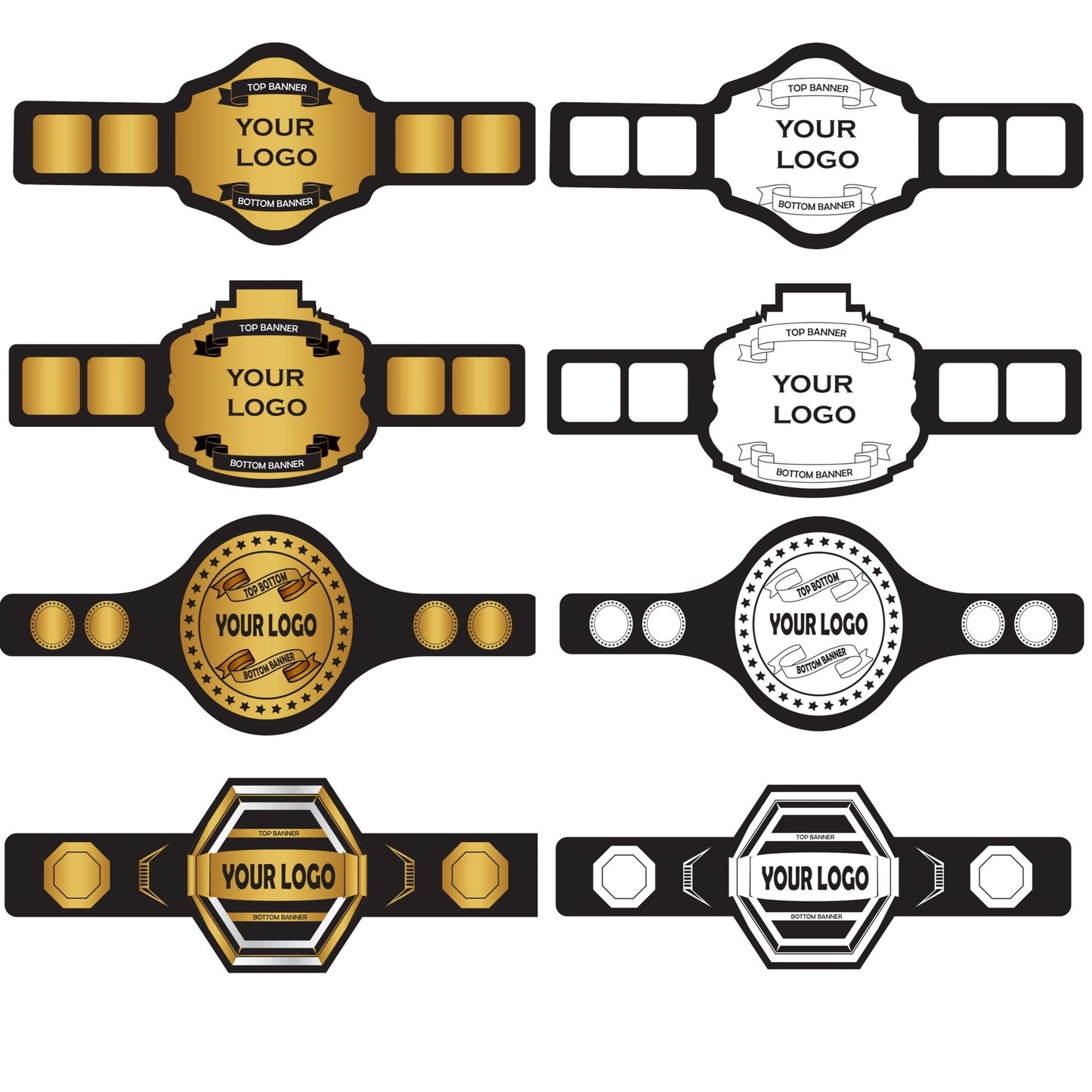 Custom Championship Belt Design poshleathers-14b7
