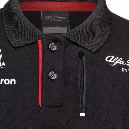 Alfa Romeo Kids Polo Shirt - Official Team Merchandise -Ex Race Gear
