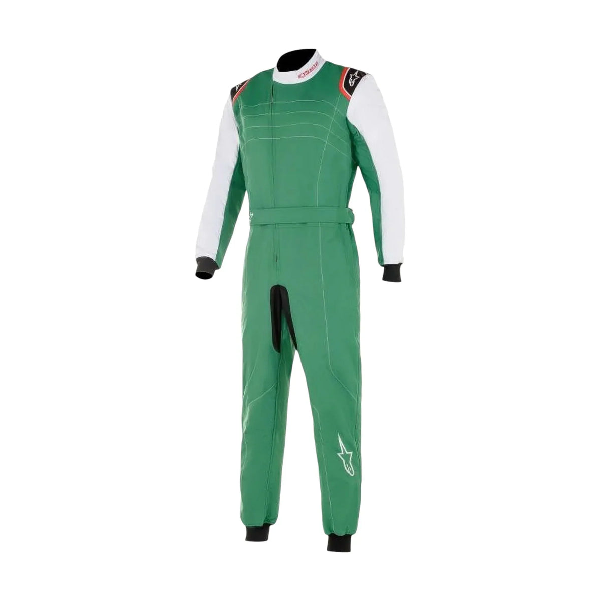 Alpinestars Green/White Race Suit | Ex Race Gear