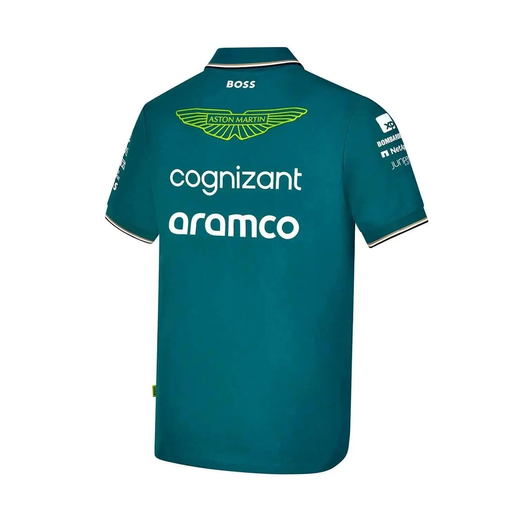 Aston Martin F1 2023 Official Team Polo | Ex Race Gear