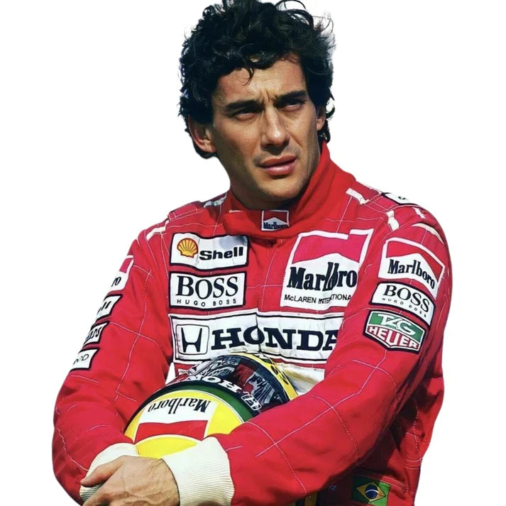 Ayrton Senna 1991 Embroidery Mclaren f1 suit - Ex Race Gear