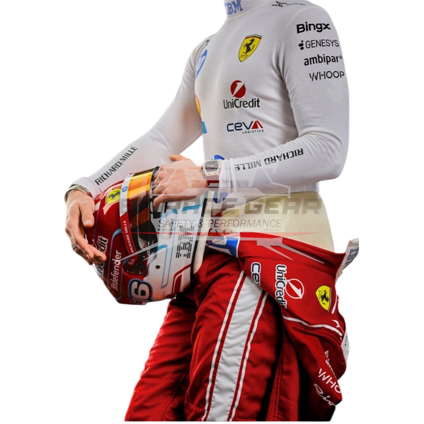 2026 Scuderia Ferrari HP Replica Race Suit – Limited New Edition Ex Race Gear