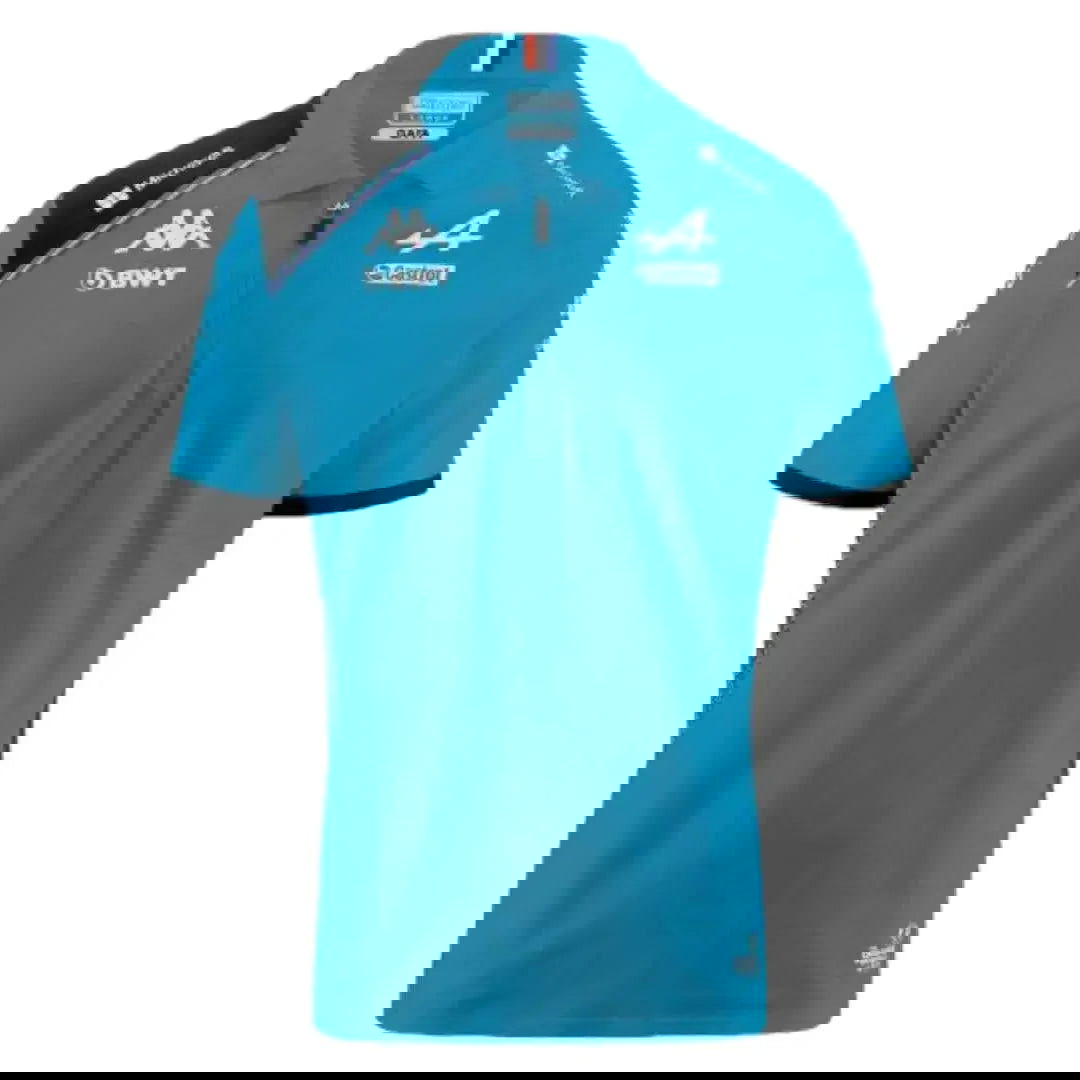 BWT ALPINE F1® Team Polo Blue - Speedxcrafts