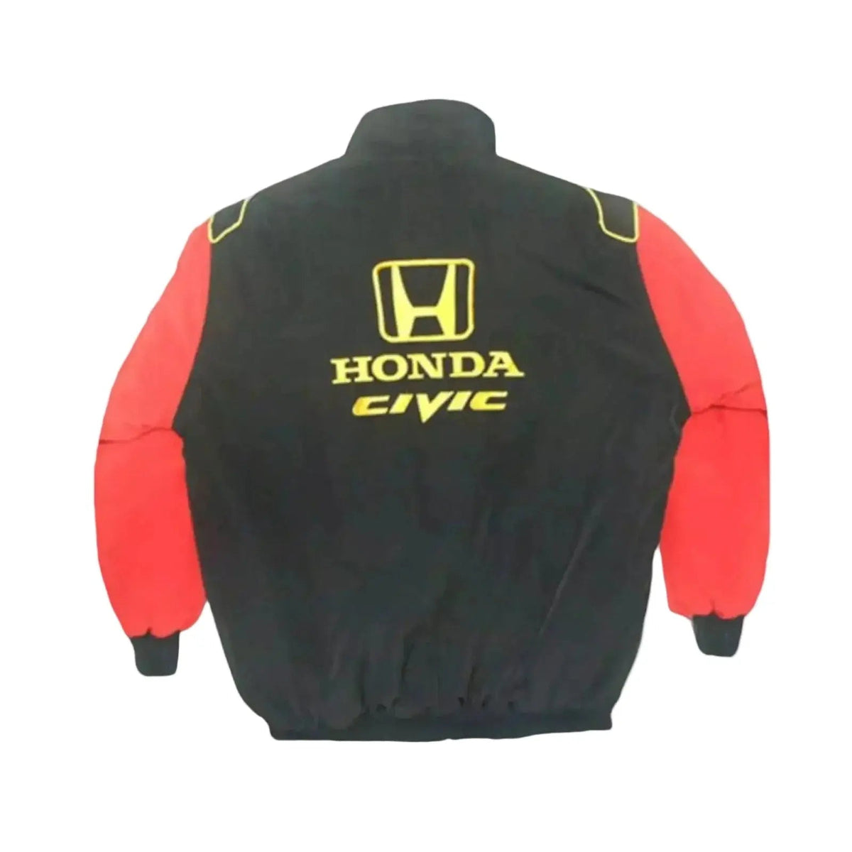 Black and Red Honda Civic Nascar Racing Jacket