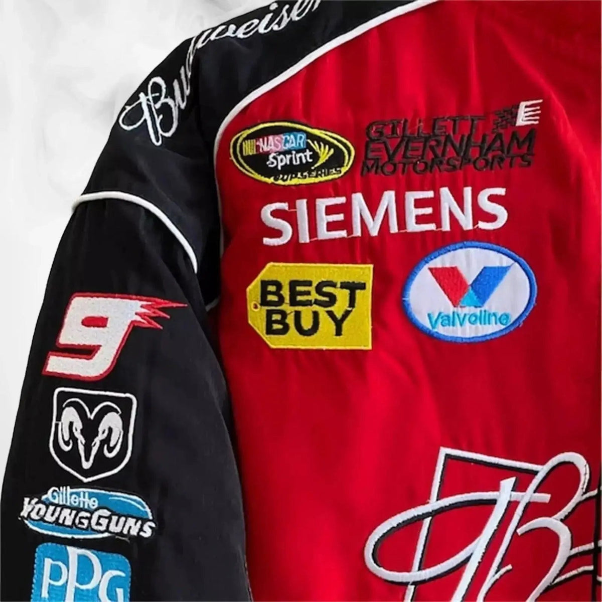 Budweiser Black F1 Retro Racing Jacket - Ex Race Gear