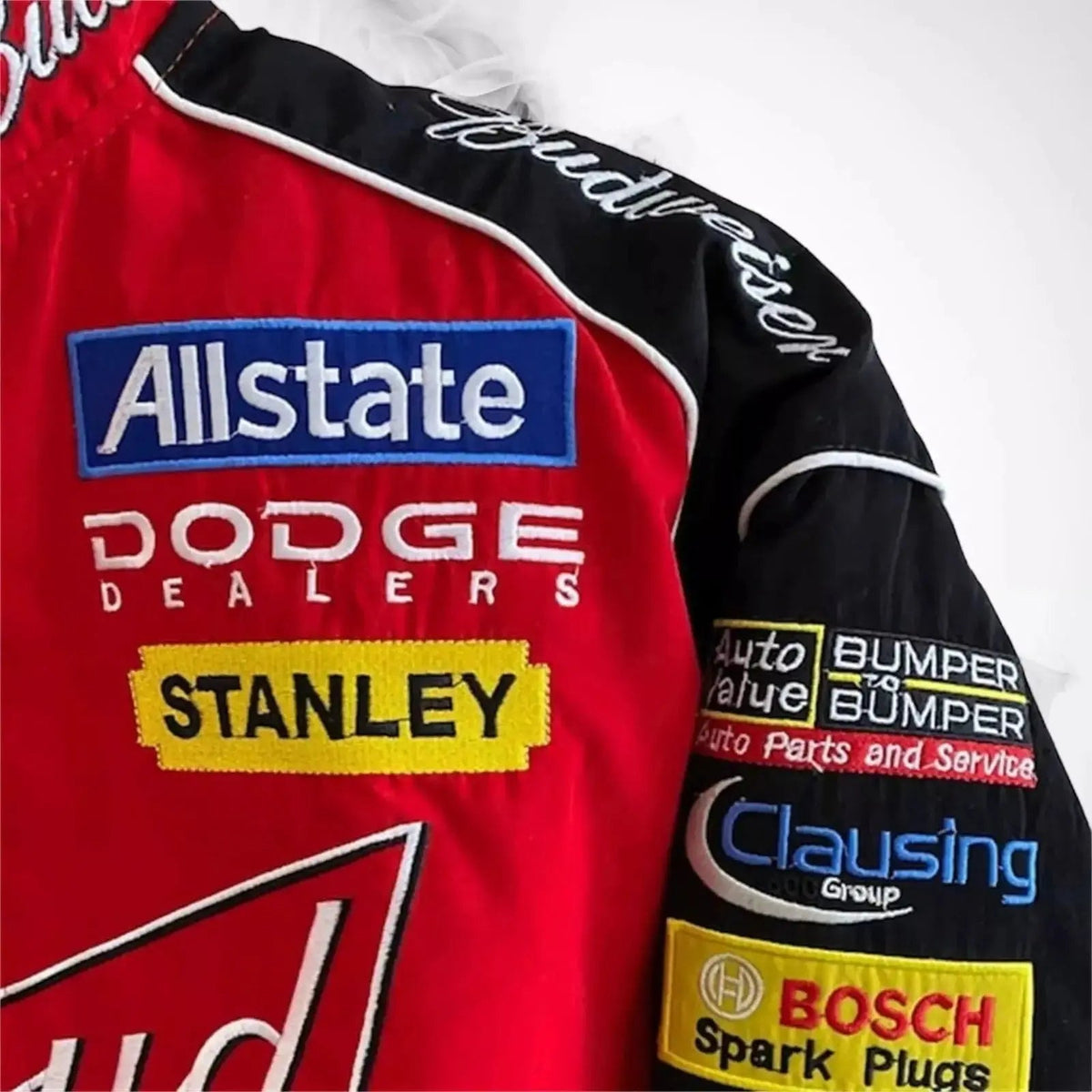 Budweiser Black F1 Retro Racing Jacket - Ex Race Gear