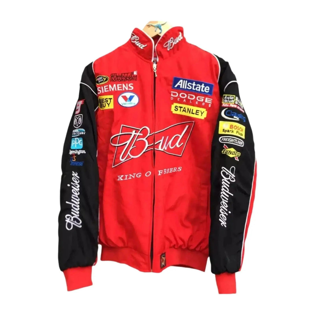 Budweiser F1 Official Embroidered Racing Jacket