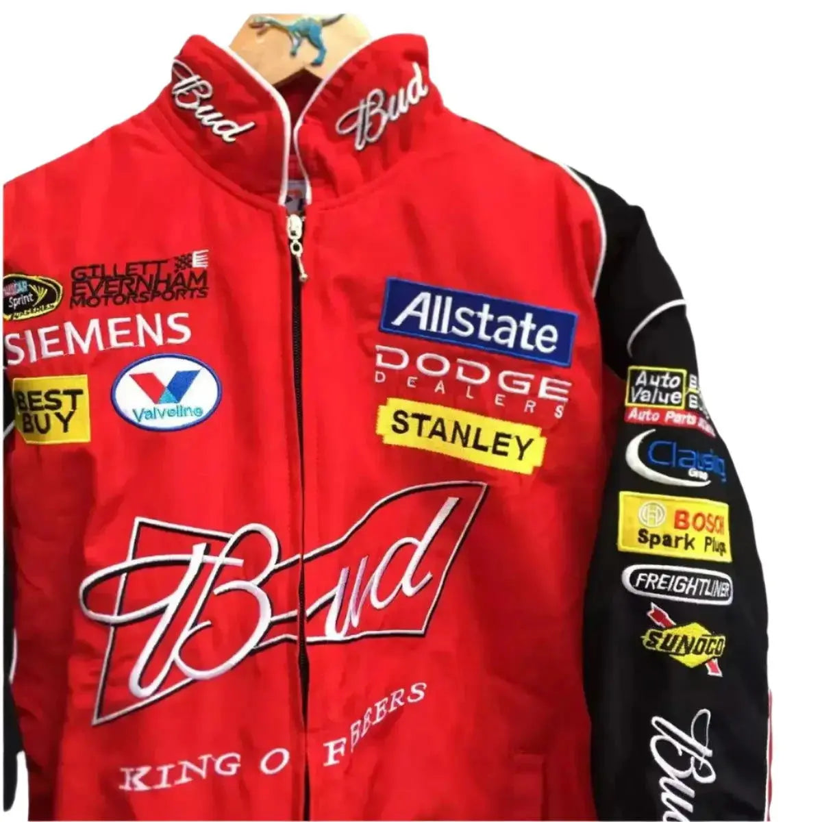 Budweiser F1 Official Embroidered Racing Jacket