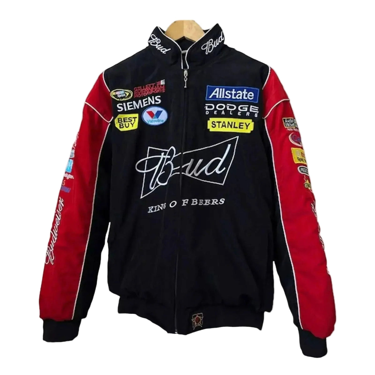 Budweiser F1 Racing Embroidered Retro Limited Edition Jacket - Ex Race Gear