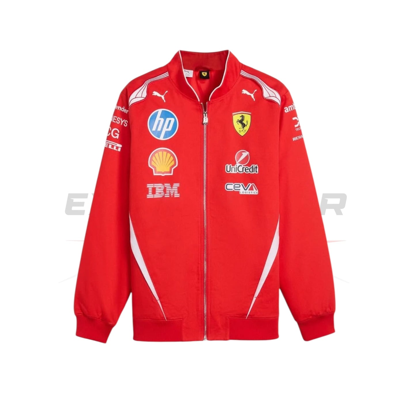 2026 Scuderia Ferrari F1 Team Softshell Replica Jacket Ex Race Gear
