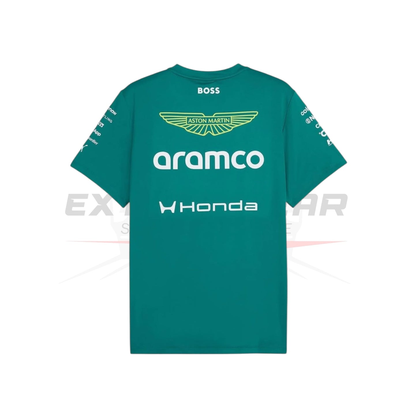 2026 Aston Martin Aramco F1 Fernando Alonso Team Driver Replica T-Shirt Ex Race Gear