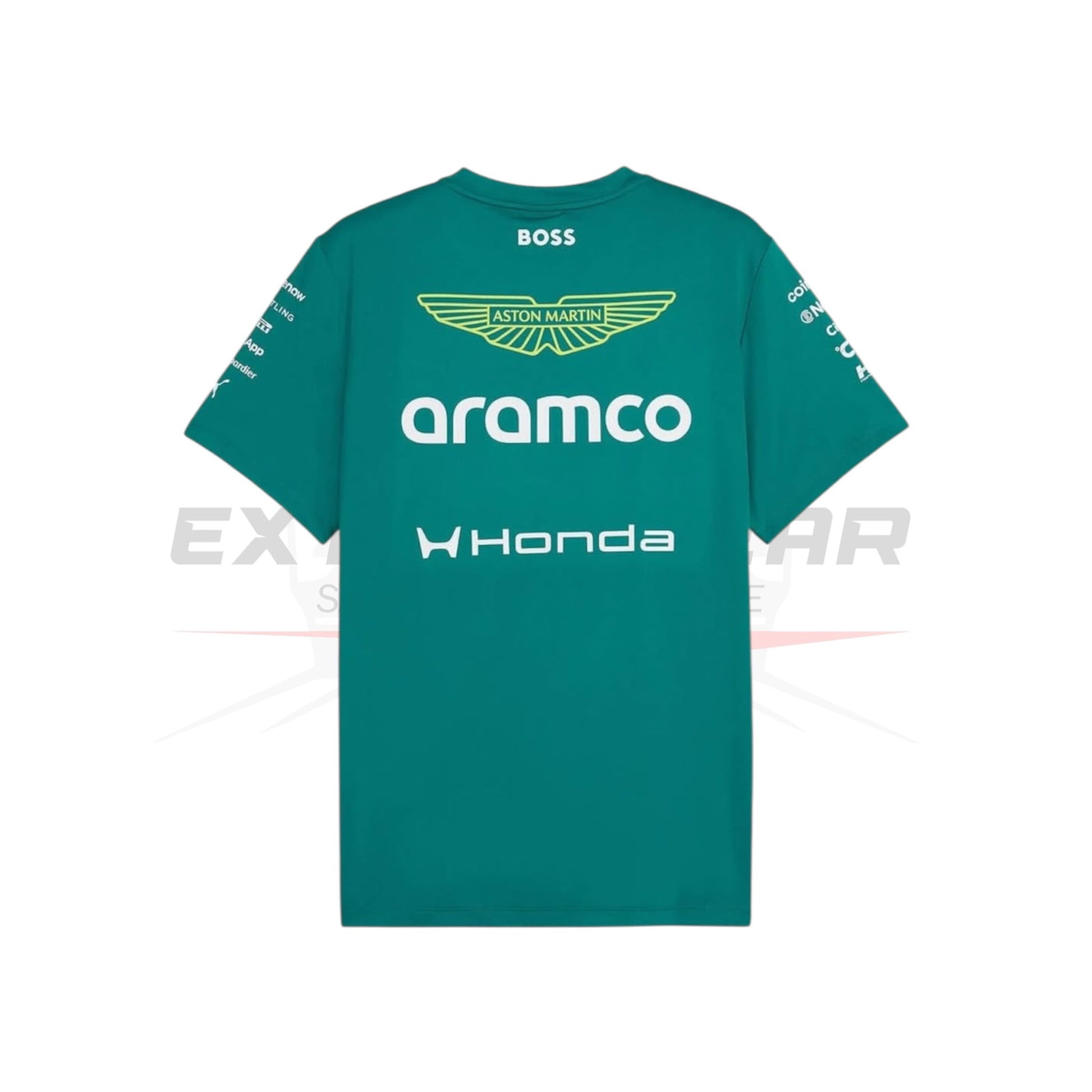 2026 Aston Martin Aramco F1 Fernando Alonso Team Driver Replica T-Shirt Ex Race Gear