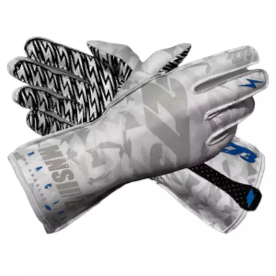 CAMO 3 White/Gray/Silver - Ex Race Gear