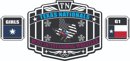 Custom Texas ChampionShip Wrestling Belt poshleathers-14b7