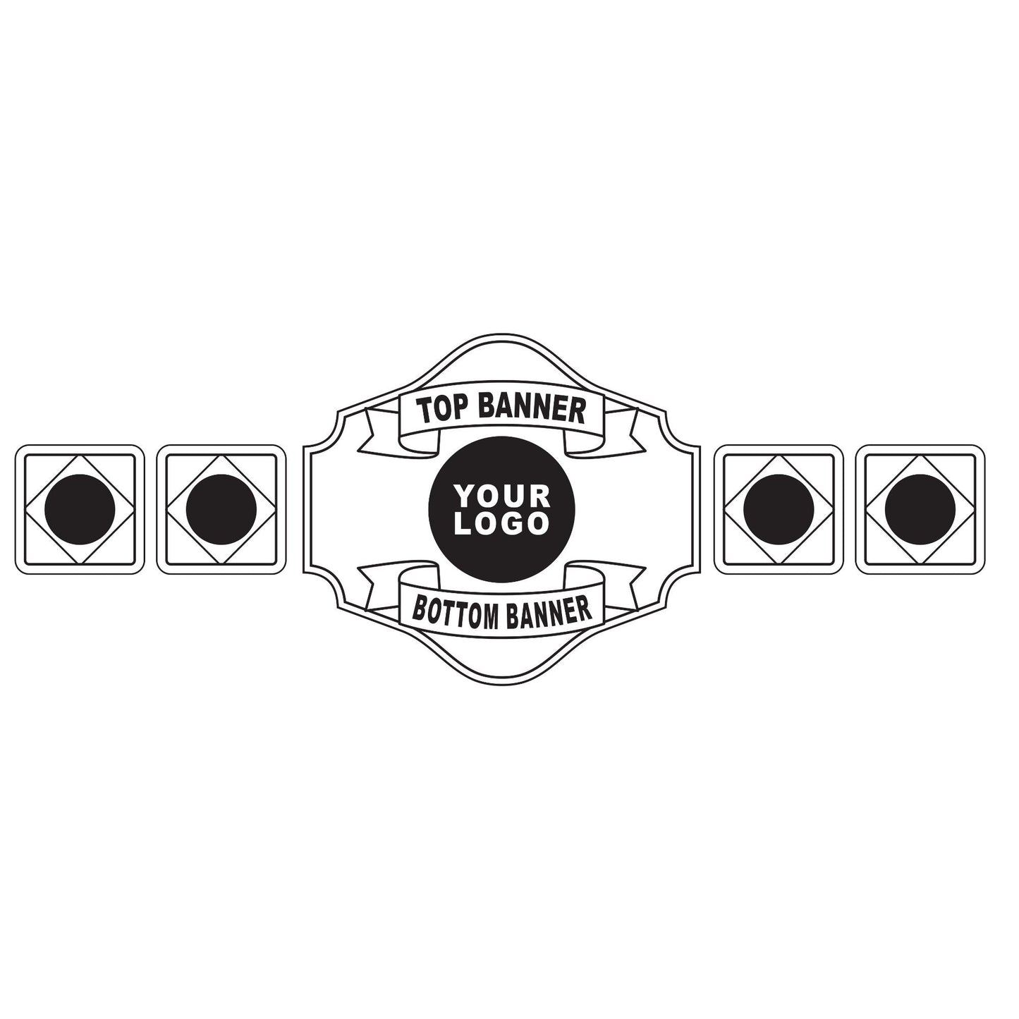 Authentic Wrestling Championship Belt Design Customize Wrestling Belts