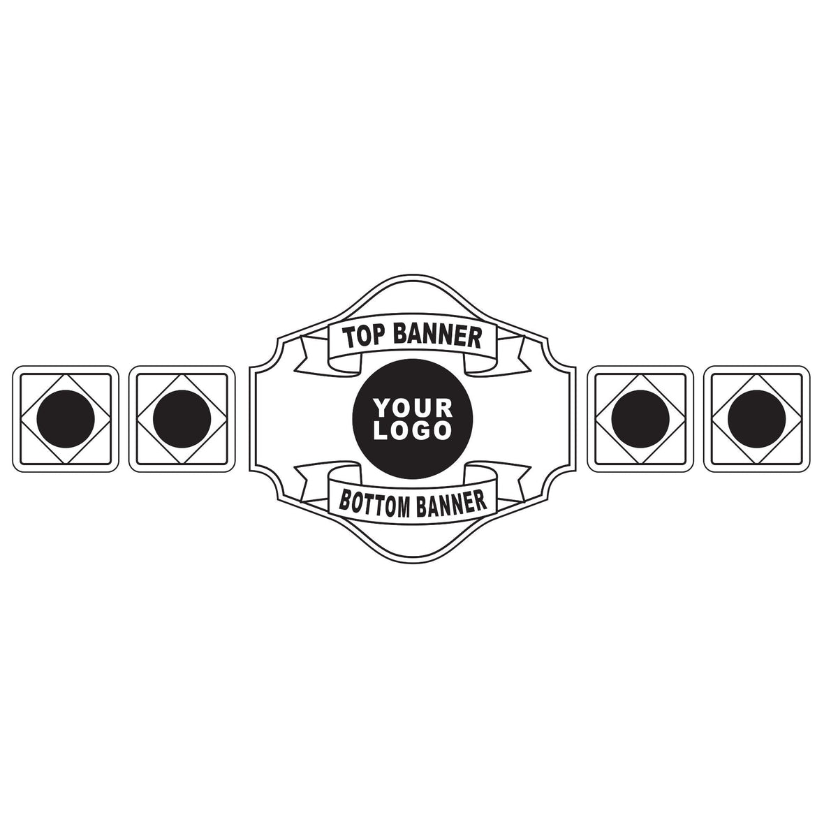 Authentic Wrestling Championship Belt Design Customize Wrestling Belts