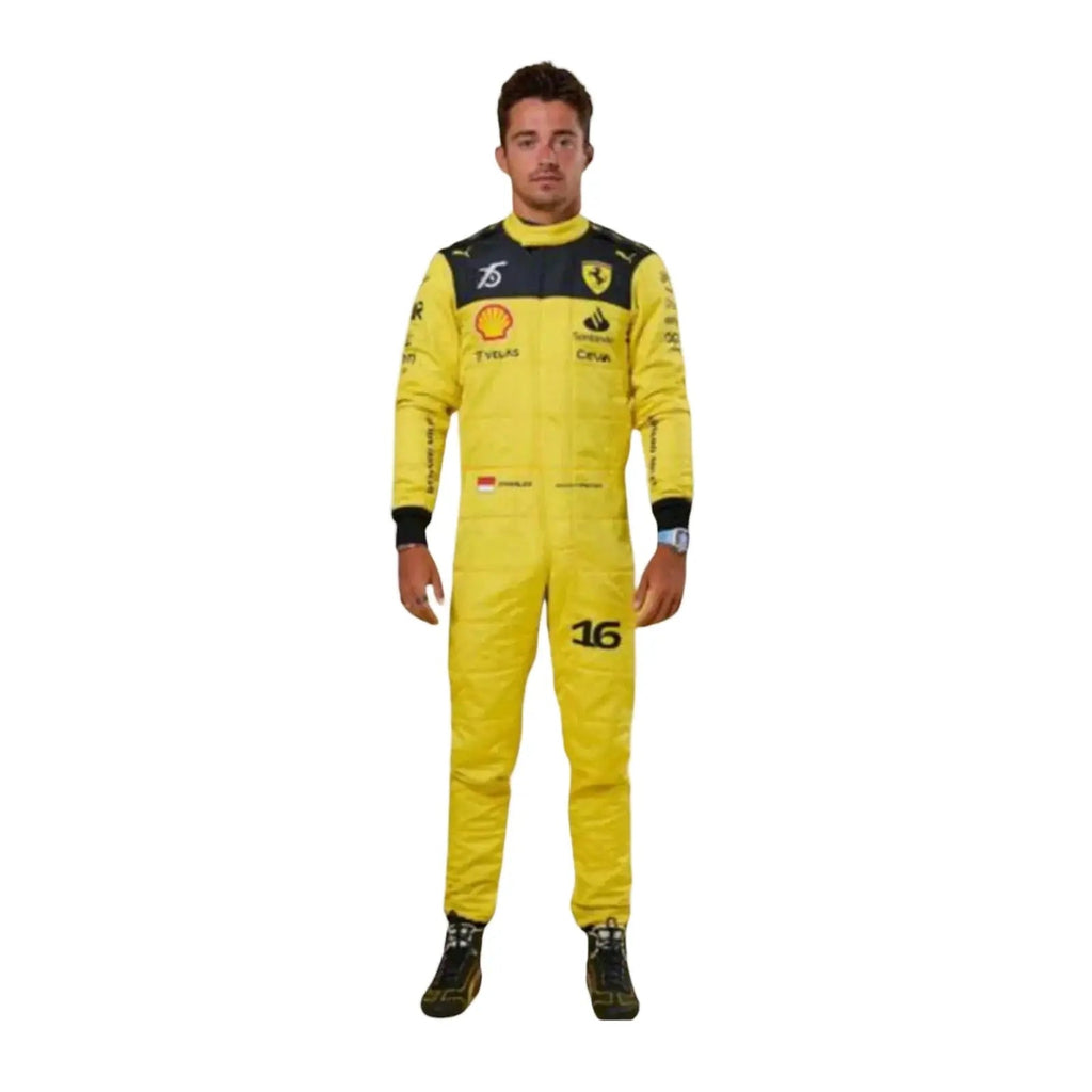 Charles Leclerc | Ferrari's 75th anniversary Suit | Special Edition - Ex Race Gear