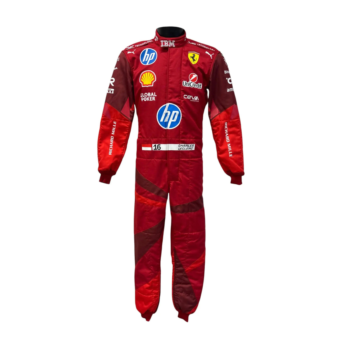 Charles Leclerc Scuderia Ferrari HP Las Vegas 2025 Race Suit - Ex Race Gear