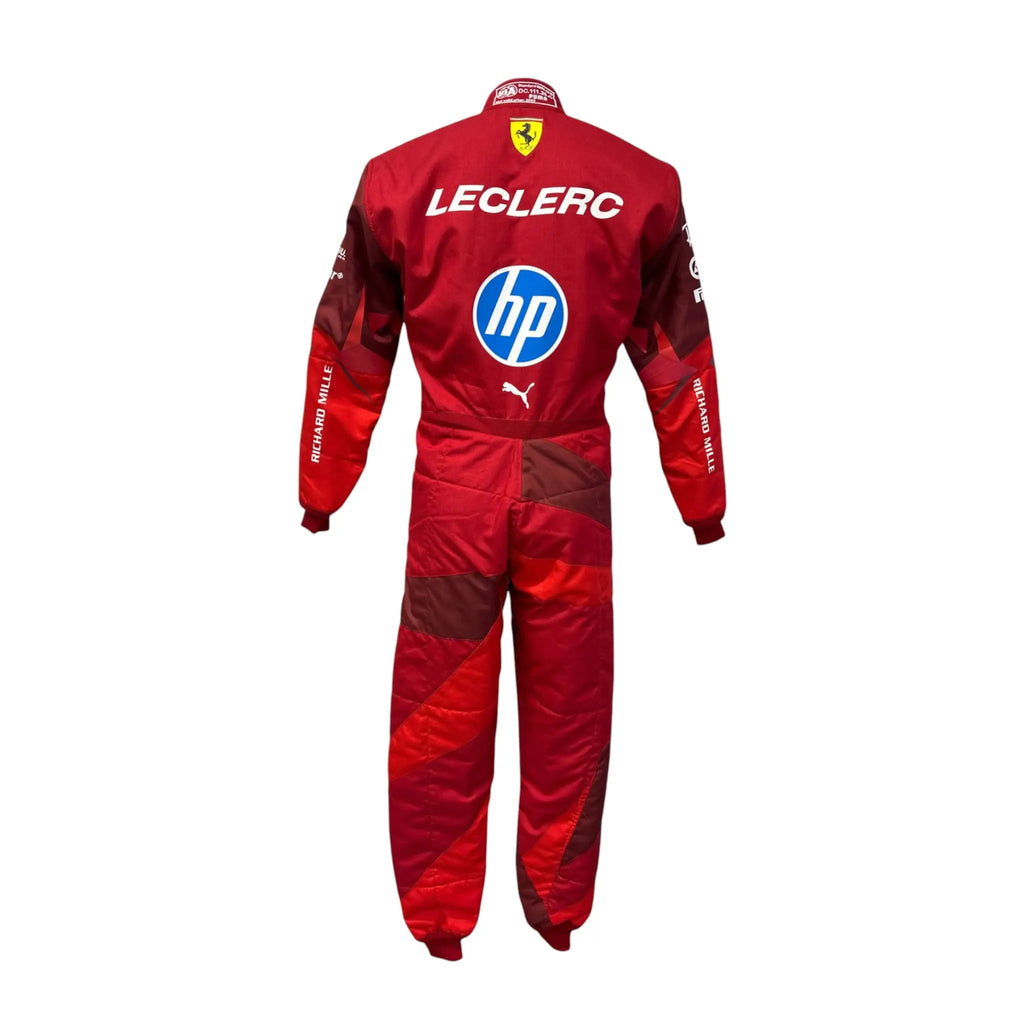 Charles Leclerc Scuderia Ferrari HP Las Vegas 2025 Race Suit - Ex Race Gear