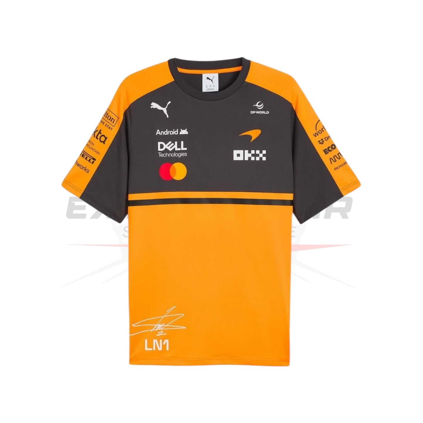 McLaren 2026 Team Lando Norris Driver Set Up Replica T-Shirt Ex Race Gear