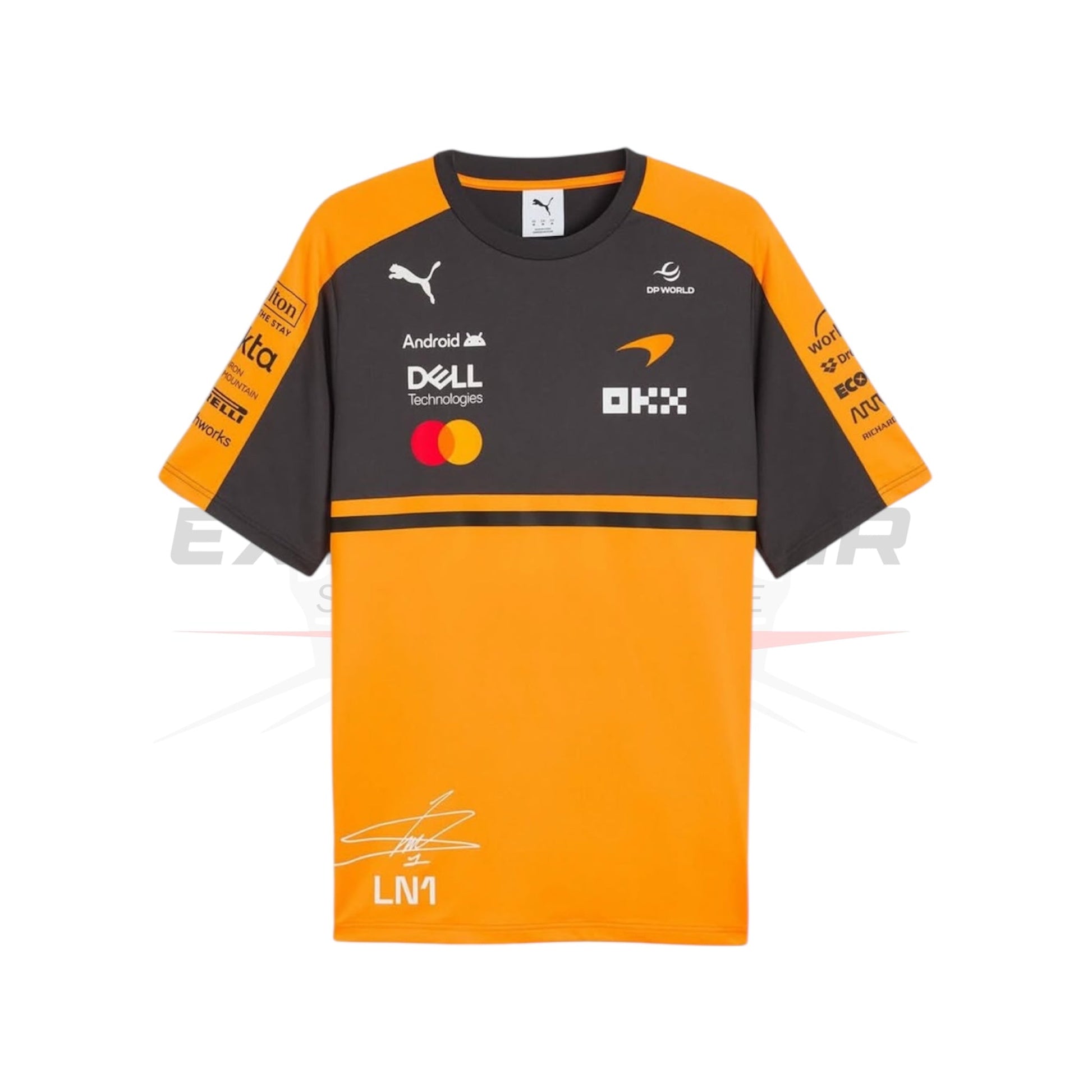 McLaren 2026 Team Lando Norris Driver Set Up Replica T-Shirt Ex Race Gear