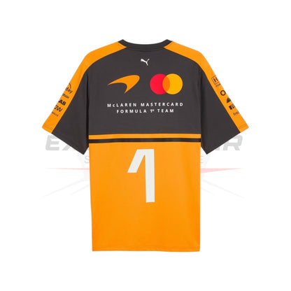 McLaren 2026 Team Lando Norris Driver Set Up Replica T-Shirt Ex Race Gear