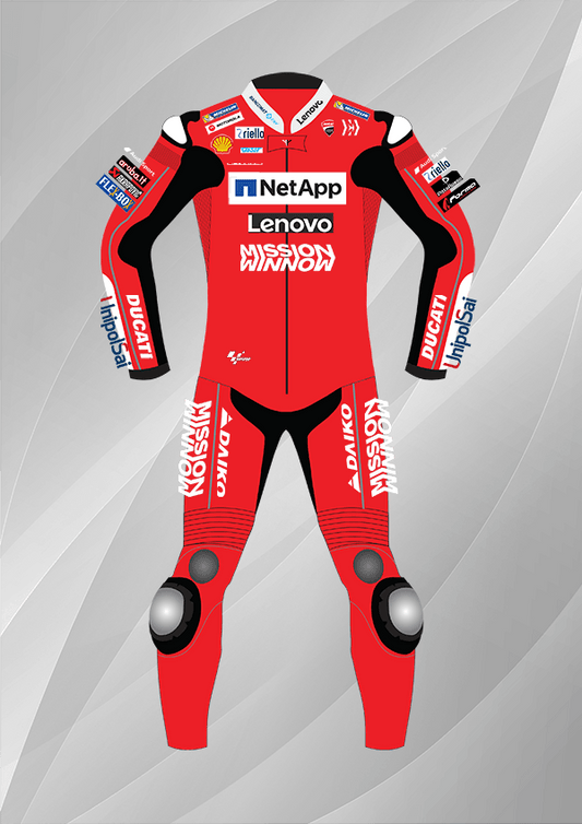 Danilo Petrucci Ducati MotoGP 2019 Racing Leather Suit MotoLords