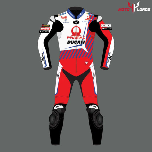 Ducati Pramac Johann Zarco  MotoGP 2021 Racing Suit MotoLords