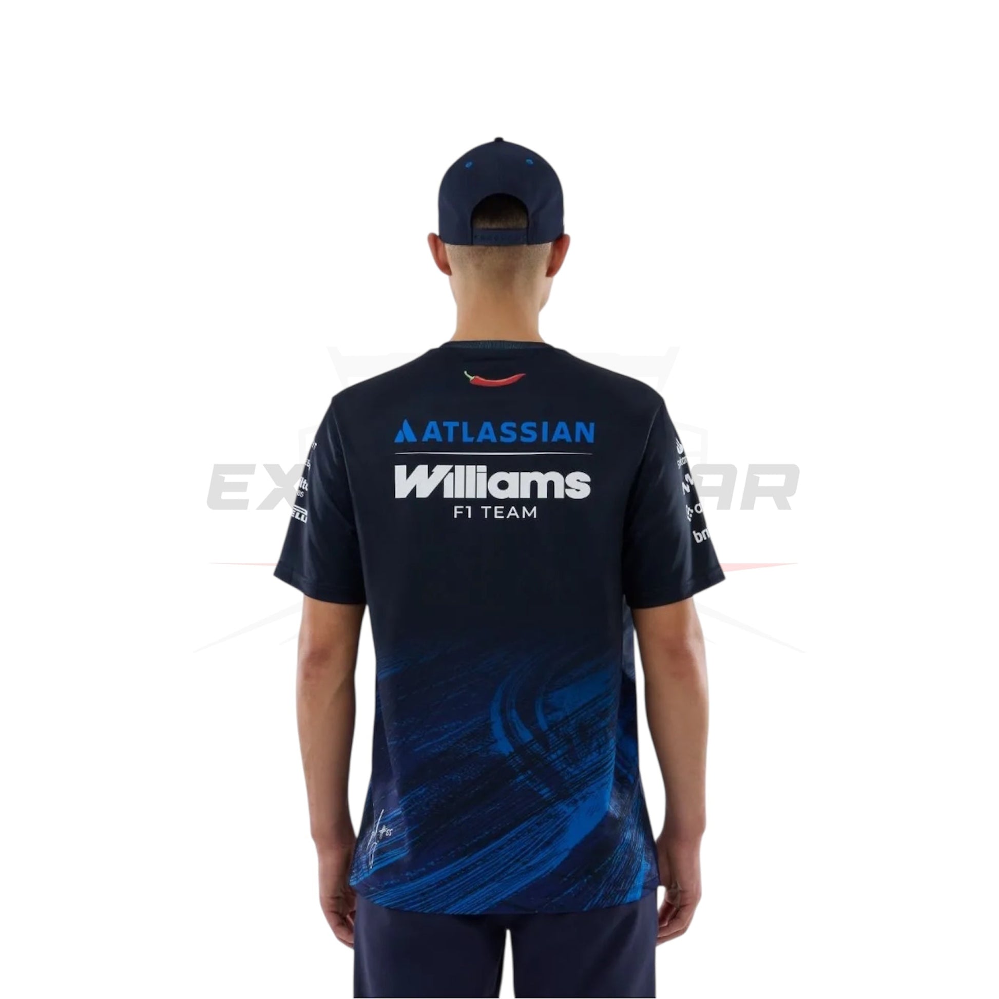 2026 Williams Racing Team Replica T-Shirt – Navy Ex Race Gear