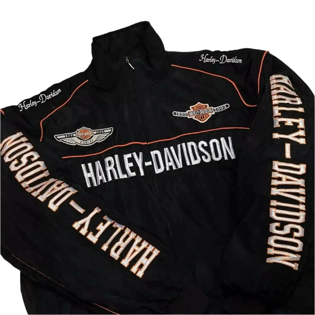 Exclusive Limited Edition Harley Davidson Retro F1 Racing Jacket - Ex Race Gear