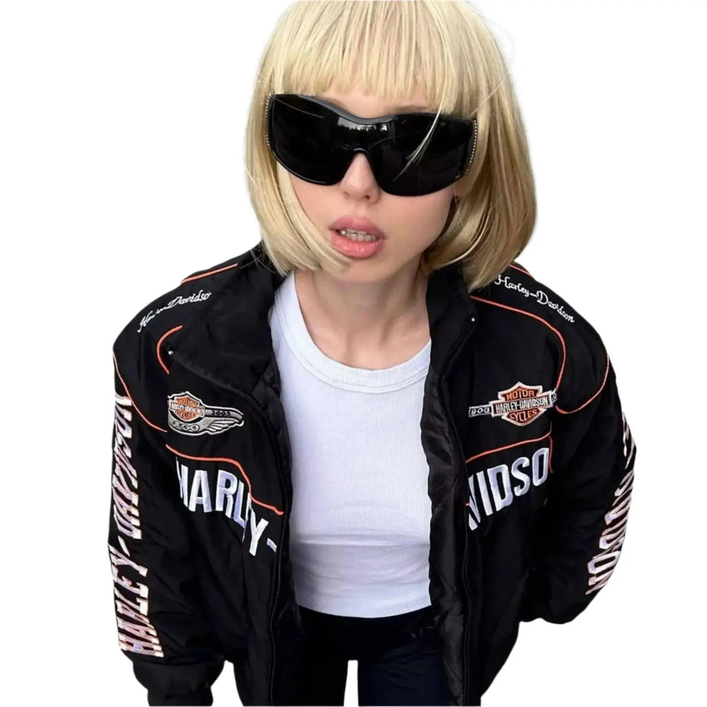 Exclusive Limited Edition Harley Davidson Retro F1 Racing Jacket - Ex Race Gear