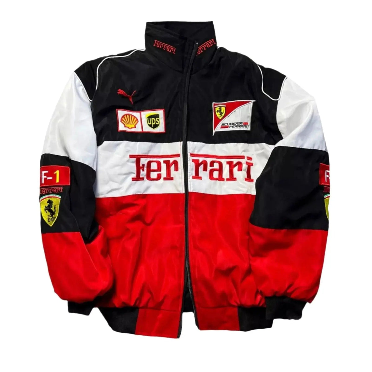 F1 Ferrari Racing Bomber Jacket - Ex Race Gear