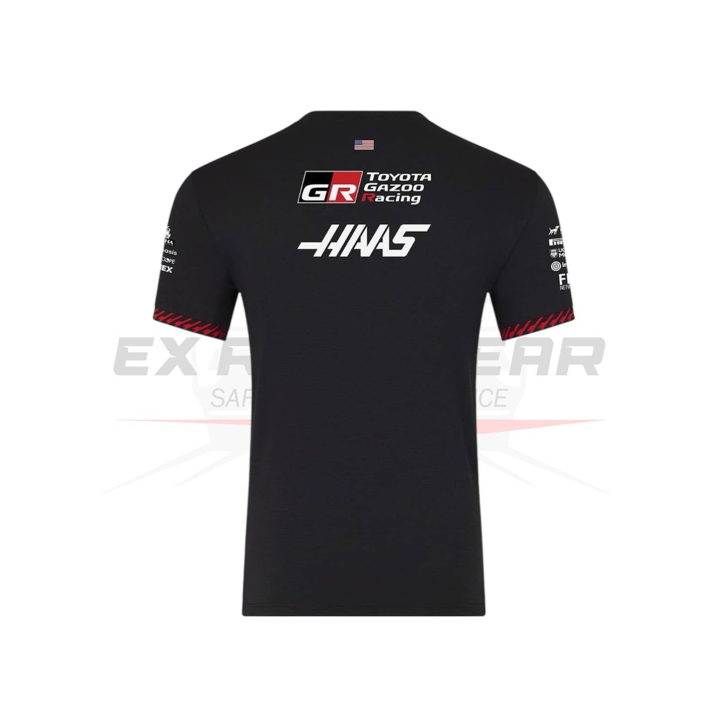 2026 Haas F1 Moneygram Team T-Shirt - Black Ex Race Gear