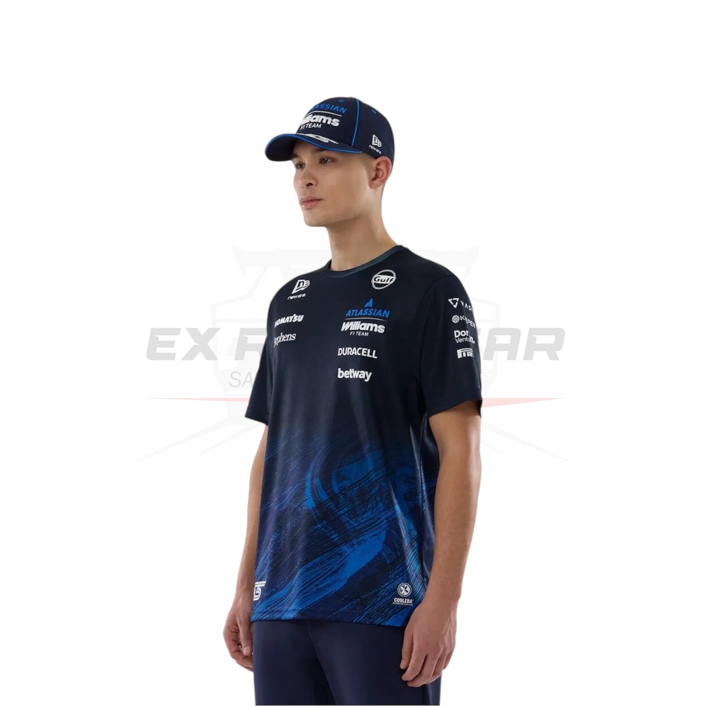 2026 Williams Racing Team Replica T-Shirt – Navy Ex Race Gear