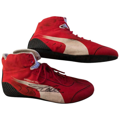 2020 Charles Leclerc Scuderia Ferrari F1 Racing Boots Ex Race Gear