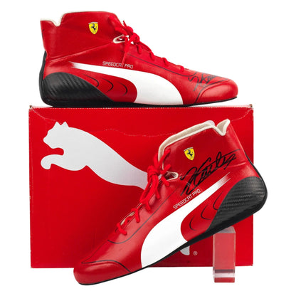 2020 Charles Leclerc Scuderia Ferrari F1 Racing Boots Ex Race Gear
