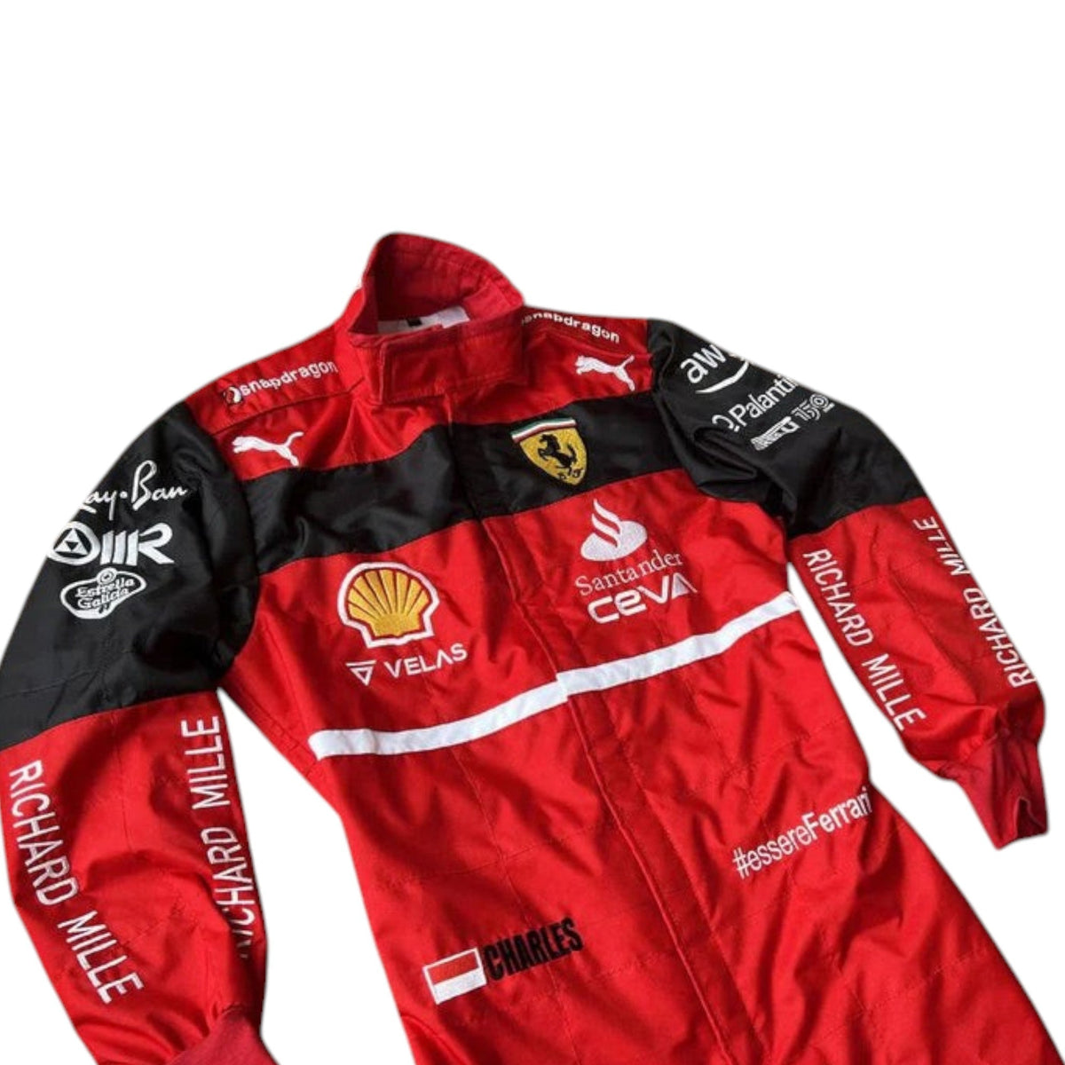 2022 Charles Leclerc Replica Race Suit Ex Race Gear