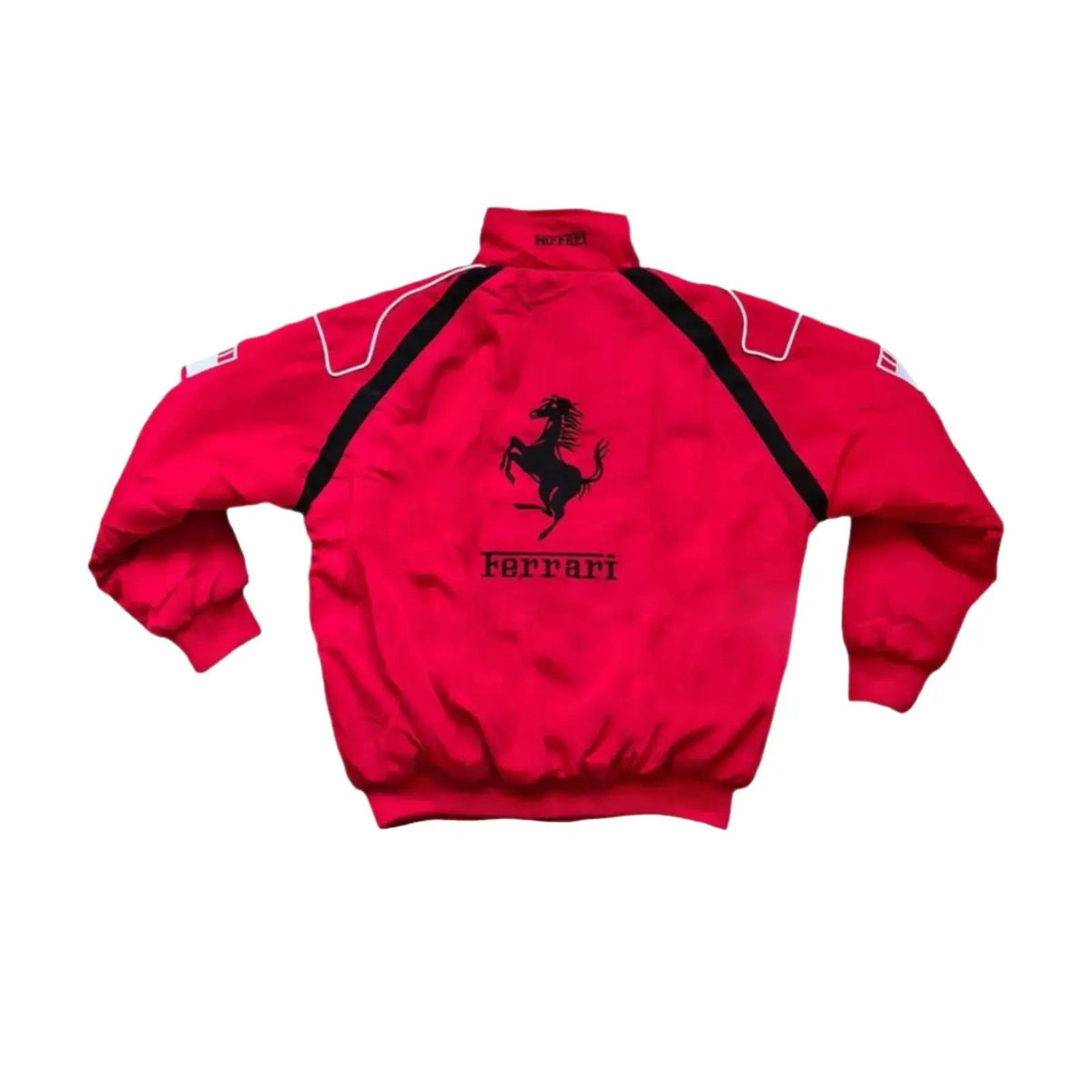 Ferrari F1 Racing Embroidered Bomber Jacket - Ex Race Gear