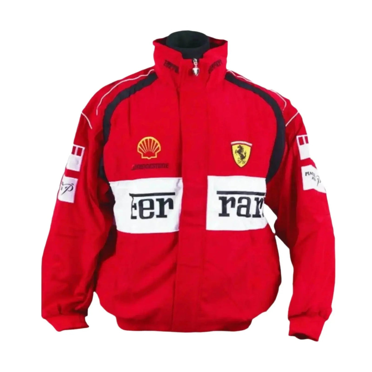 Ferrari F1 Racing Embroidered Bomber Jacket - Ex Race Gear