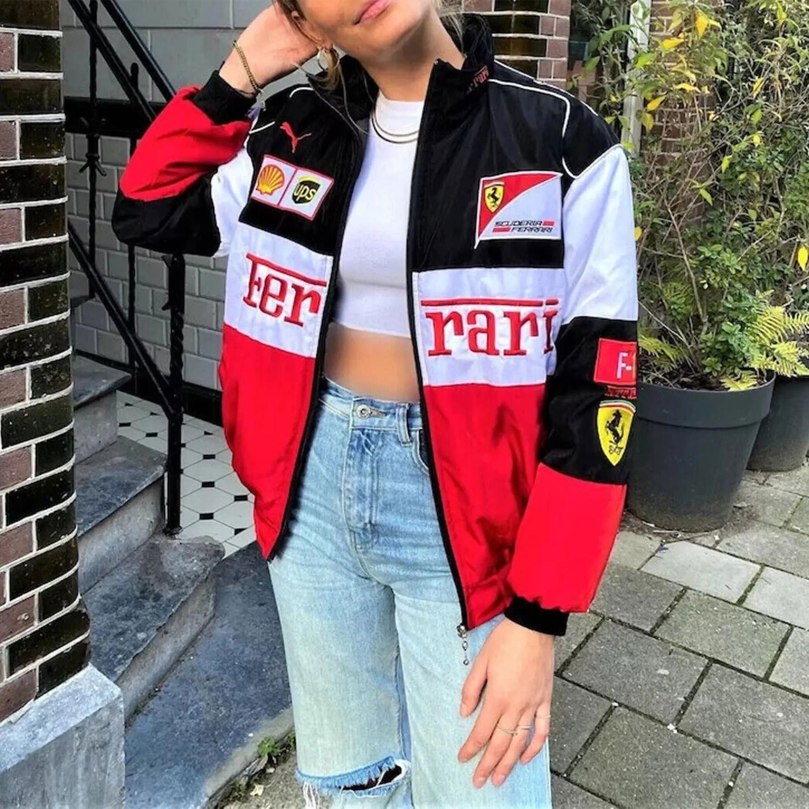 Ferrari F1 Vintage Jacket | Iconic Motorsport Apparel - Ex Race Gear