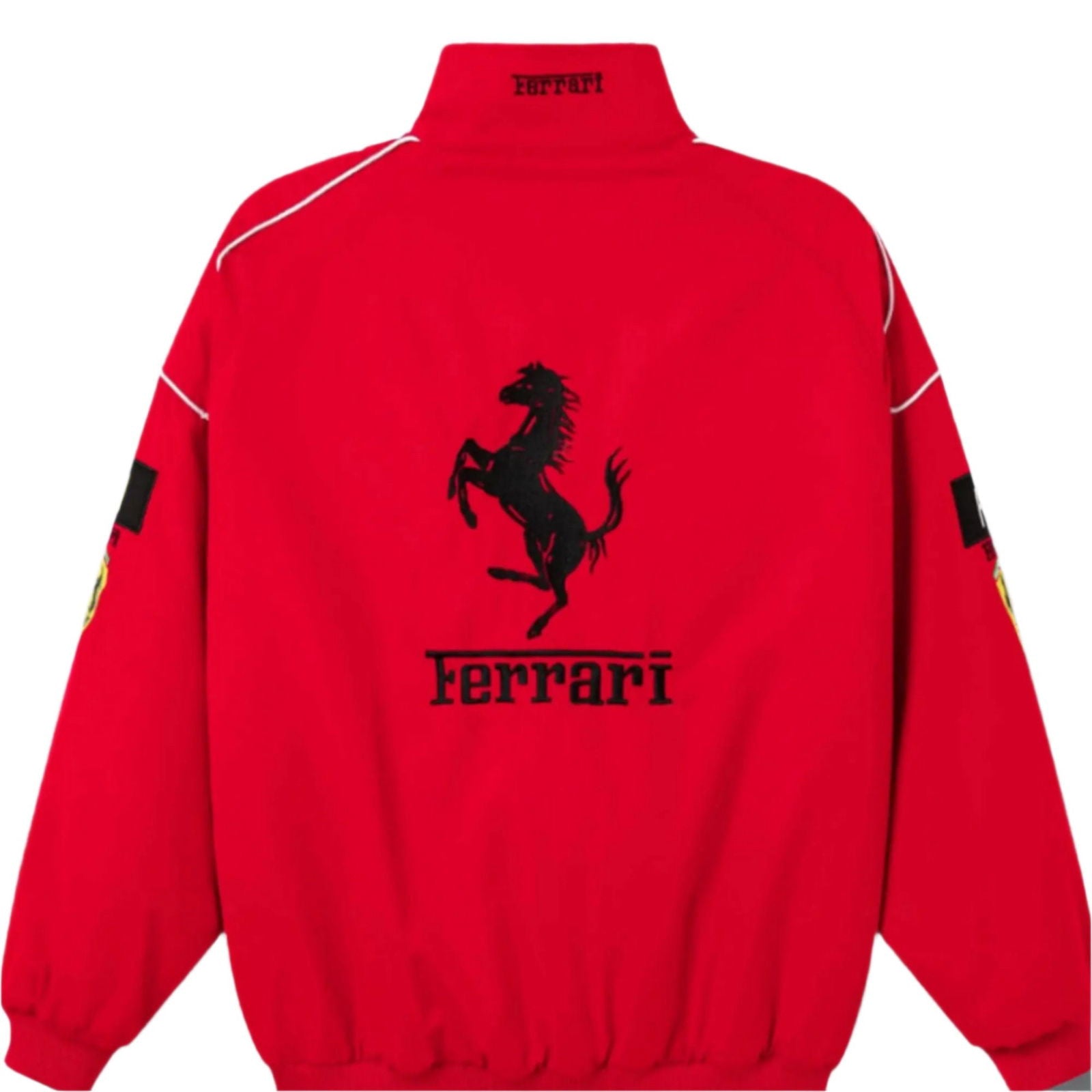 Ferrari F1 Vintage Red Jacket | Classic Motorsport Apparel - Ex Race Gear