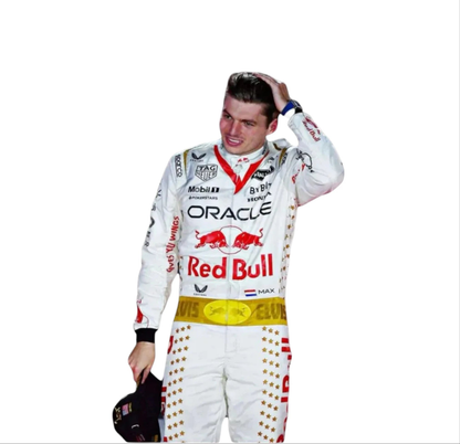 2023 Las Vegas Max Verstappen Red Bull F1 Race Suit Ex Race Gear