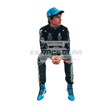 2026 Andrea Kimi Antonelli & George Russell Mercedes F1 Replica Suit Ex Race Gear